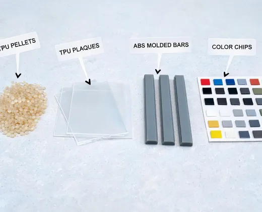 Polymer sample bench